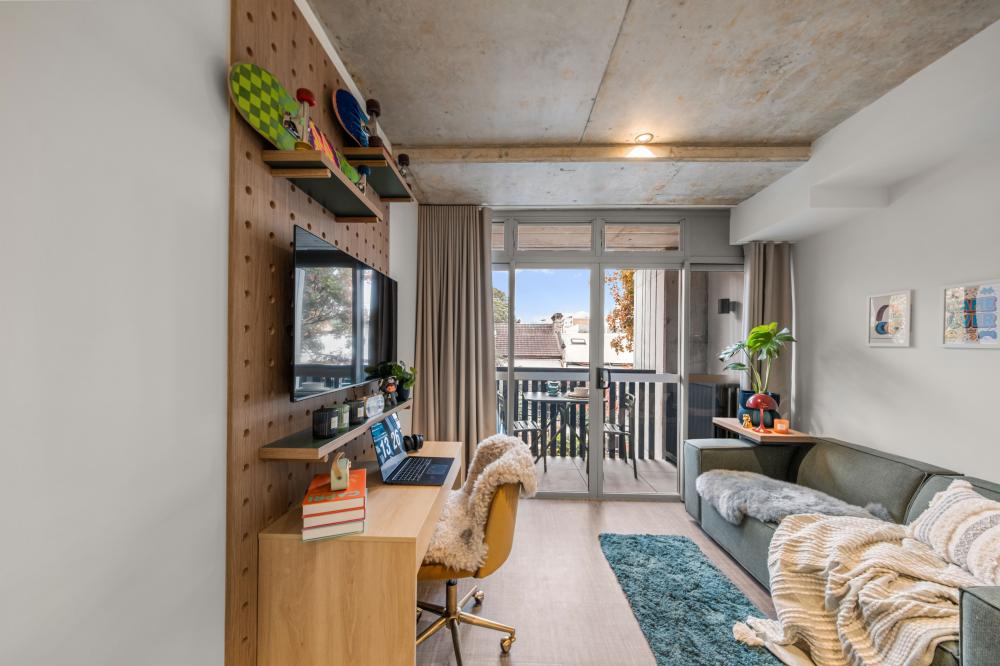 Spacious 30 sqm furnished studio with all bills included.